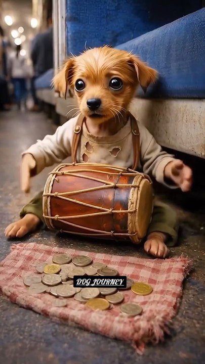 This poor puppy 🐕 had nothing… But still helped everyone 😲😭