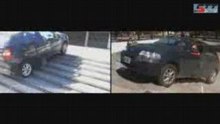 Fiat Palio con Locker subiendo una escalera