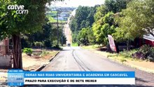 Obras em ruas do bairro Universitário começam nesta quarta-feira (22)