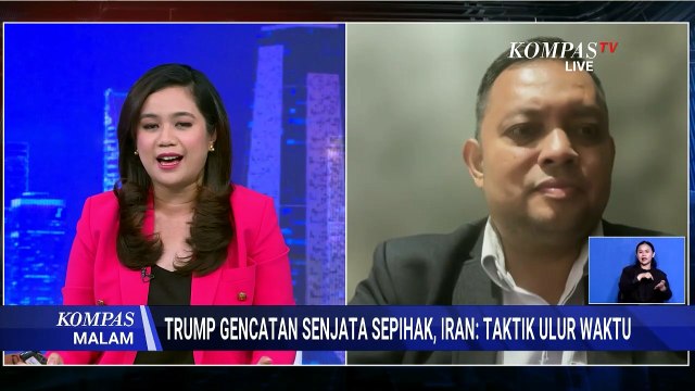 [FULL] Peneliti AMEC Baca Sikap Iran Pamer Rudal Usai Trump Perpanjang Gencatan Senjata Sepihak