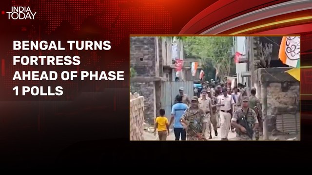 Unprecedented security in Bengal for first phase of elections