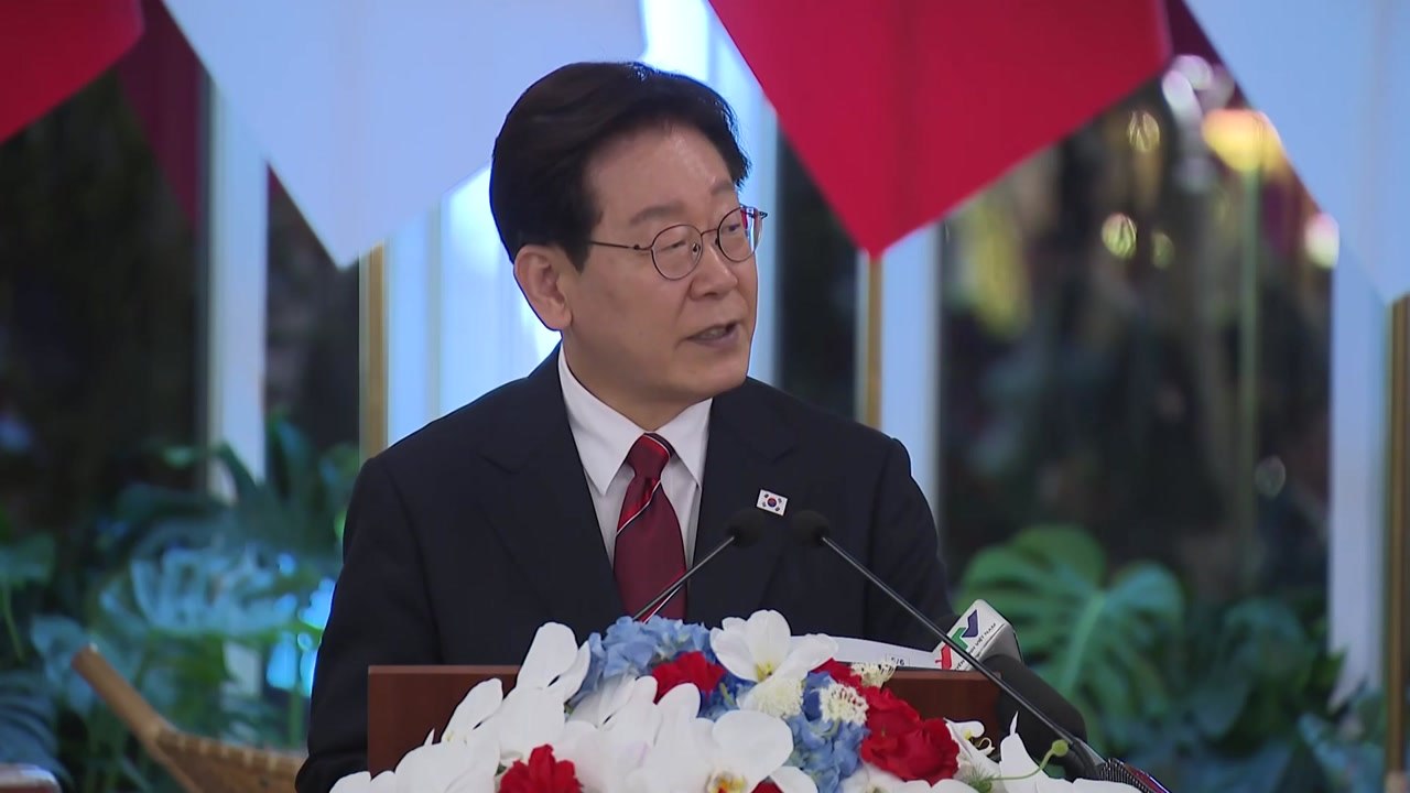 이 대통령 "국제사회 전반이 평화의 소중함 절감" / YTN