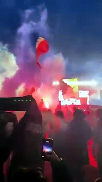 Atalanta-Lazio, i cori dei tifosi biancocelesti a Tor di Quinto