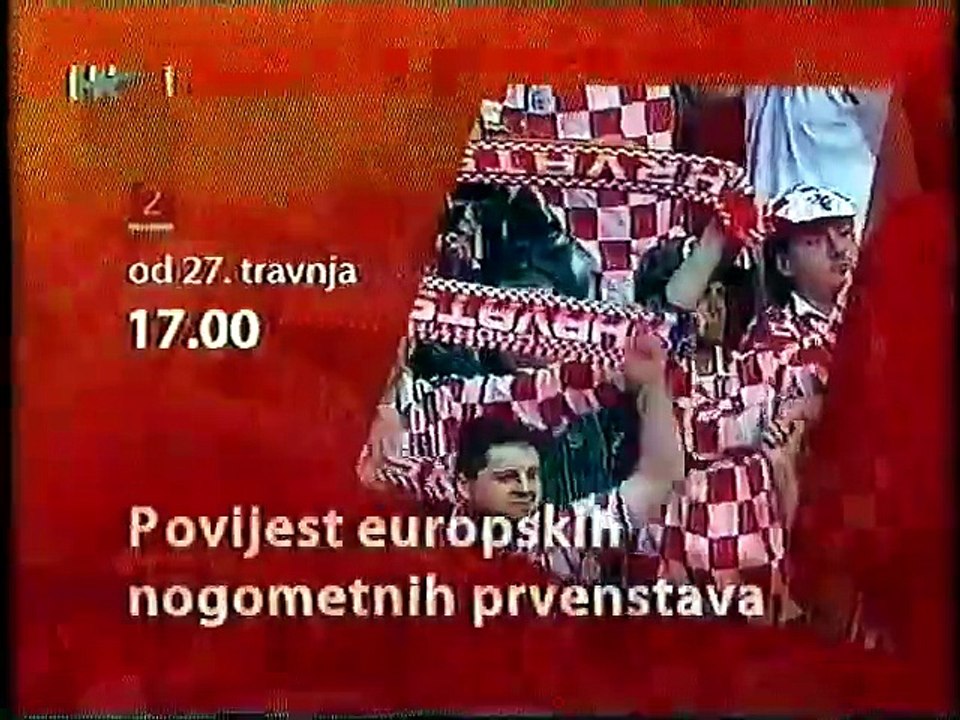 HRT 1 18.04.2008. - Reklame i najava