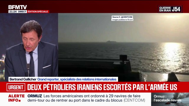 Détroit d'Ormuz: Donald Trump ne considère pas la saisie de deux navires par l'Iran comme une violation du cessez-le-feu