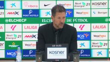 Simeone, rueda de prensa completa tras el Elche 3 - Atlético de Madrid 2 | LaLiga EA Sports