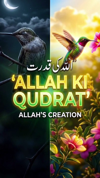 #islamicfacts - Allah Ki Qudrat! Woh Parinda Jo Raat Ko Murda Aur Subah Zinda Lagta Hai 😲 #fouryou #islamic_media #shorts #1Mviews