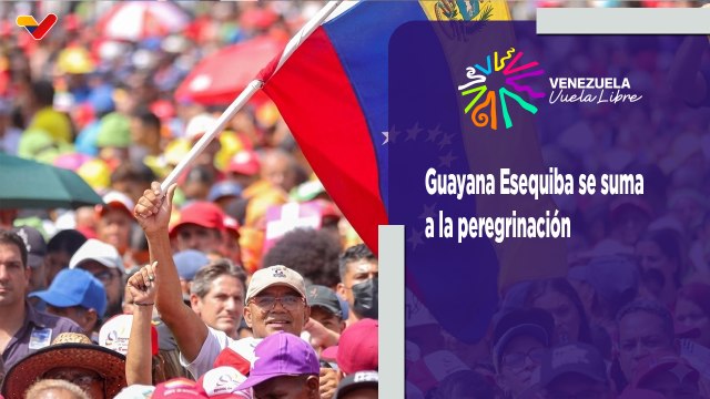 Guayana Esequiba se suma a la peregrinación por una Venezuela libre de sanciones