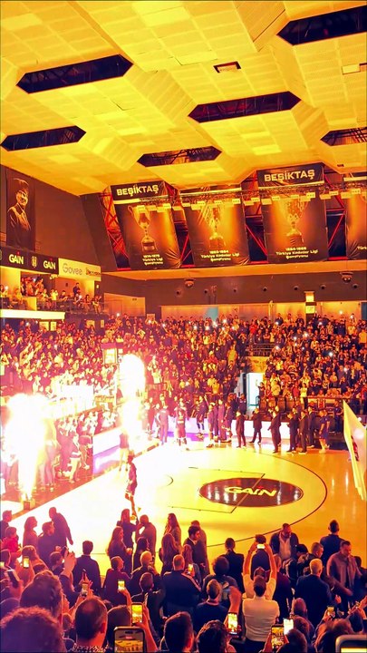 Takım Anonsu - Beşiktaş Gain 60-72 JL Bourg - BKT EuroCup Finali 1. Maç