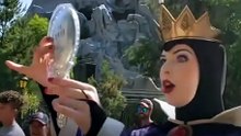 The Evil Queen is killing it at Disneyland