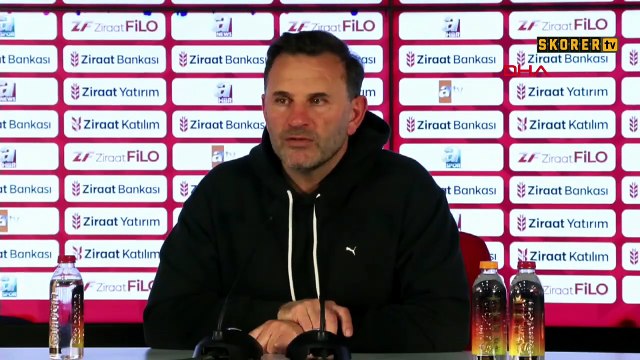 Galatasaray'da Okan Buruk: Hatalı biri varsa, teknik direktördür