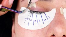 Watch the transformation of eyelash extensions! 👁️‍🗨️✨