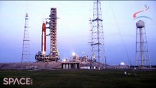 TimeLapse Of NASA's Artemis 1 Moon Rocket Being Moved To Launch Pad