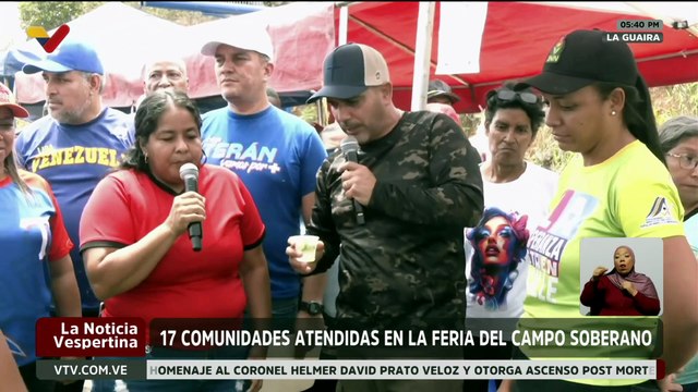 La Guaira | Más de mil 800 familias fueron favorecidas con la Feria del Campo Soberano