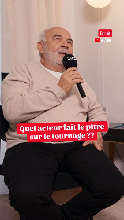 Philippe Lacheau trouble le tournage !Interview de Gérard Jugnot pour la sortie de son nouveau film.
