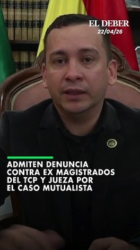 ADMITEN DENUNCIA CONTRA EX MAGISTRADOS DEL TCP Y JUEZA POR EL CASO MUTUALISTA