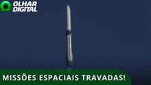Maior foguete da Blue Origin é impedido de voar após erro em lançamento