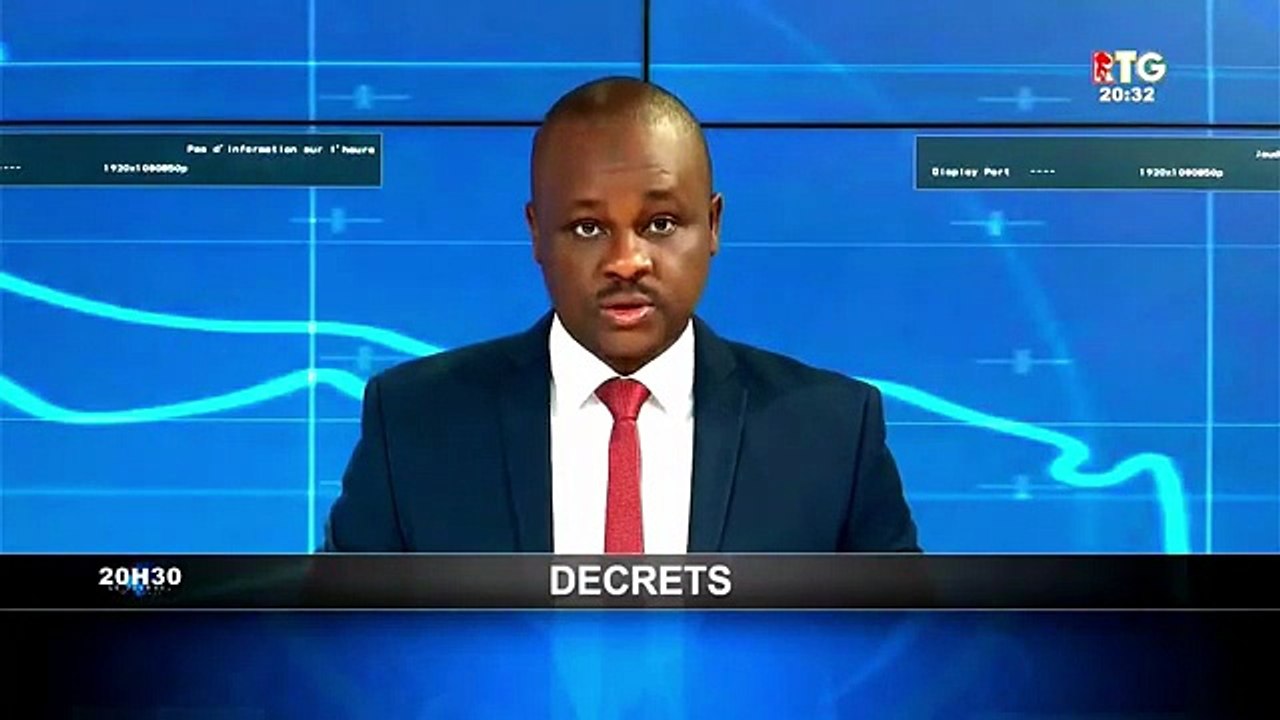 Decret du PRG Mamadi Doumbouya