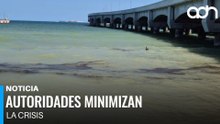 Derrame de diésel en Progreso, Yucatán contamina el mar y autoridades lo minimizan