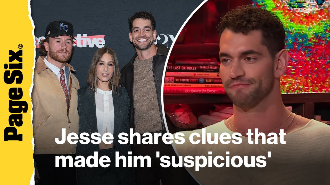 'Summer House' star Jesse Solomon shares clues that made him 'suspicious' of Amanda Batula and West Wilson