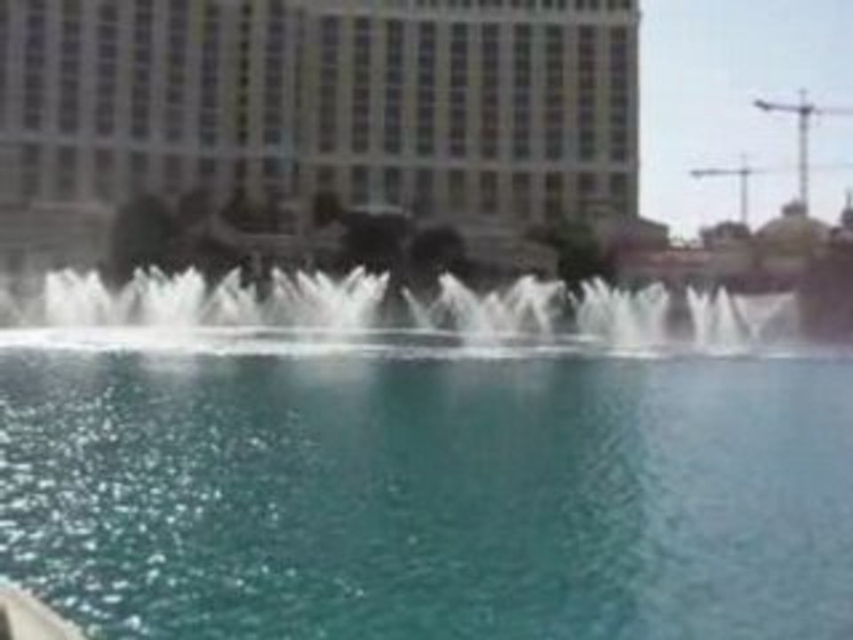 jets d'eau du Bellagio