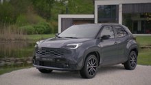 Toyota Yaris Cross GR Design Preview in Storm grey
