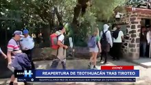 ¡Visitantes esperan más de 2 horas para entrar! Reapertura de Teotihuacán genera caos y preocupación
