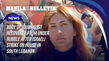 Body of journalist recovered from under rubble after Israeli strike on house in south Lebanon