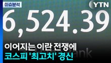 [뉴스나우] 이어지는 이란 전쟁에도 코스피 '최고치' 경신 / YTN