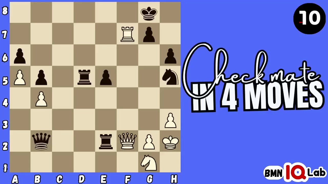#99PercentLose 😈❌️ Can you checkmate in 4 moves? (Part 39) (White to play)♟️