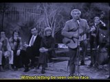 George Brassens Pauvre Martin English subtitles