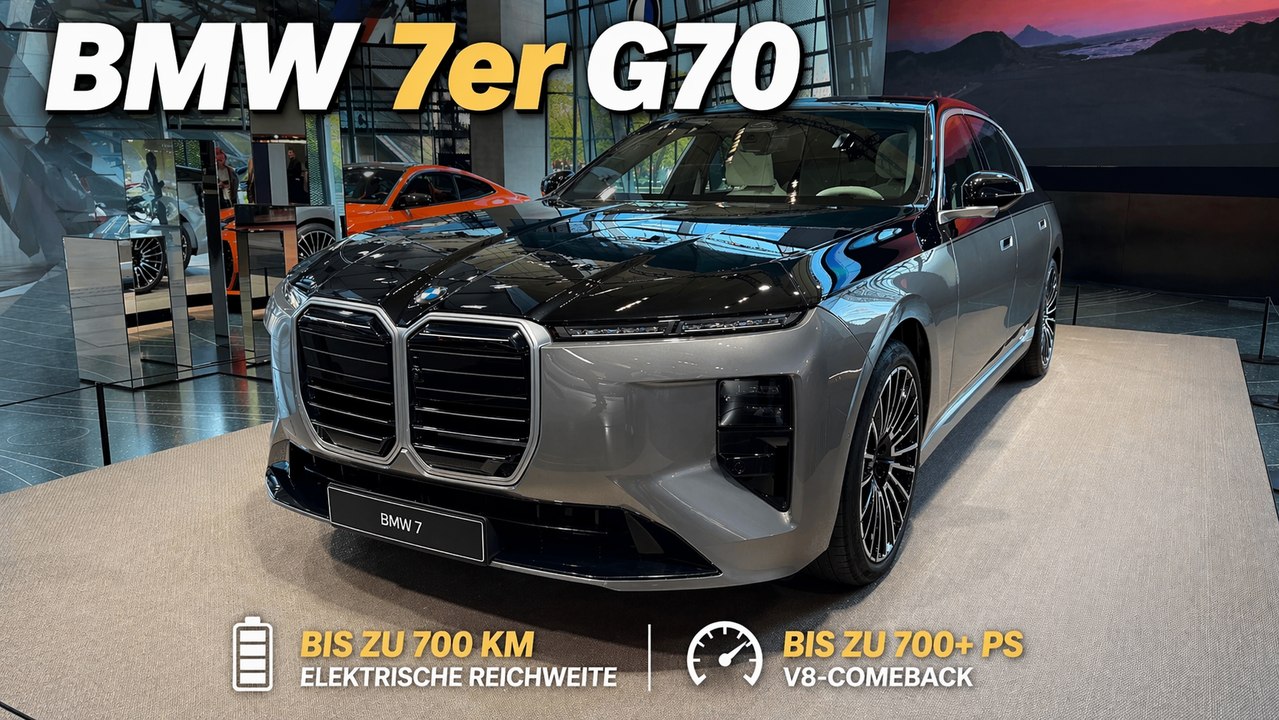 BMW 7er G70 Facelift 2026: Mega-Update für die Oberklasse