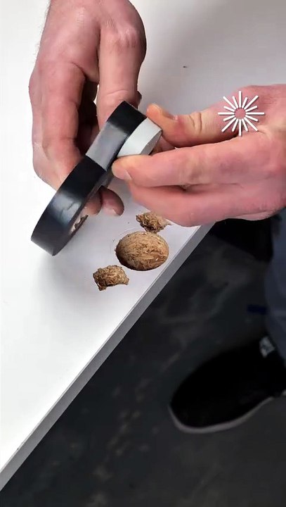 Damaged hinge holes gets replaced and repaired