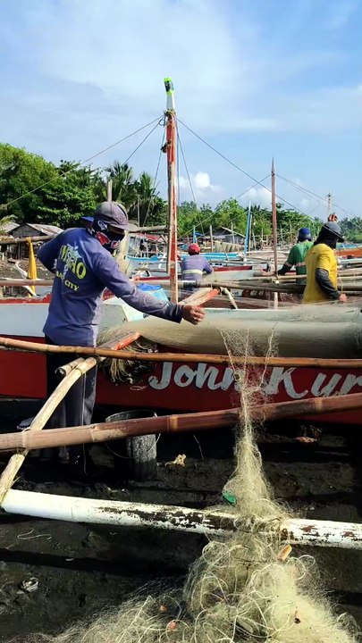 Late Morning At The Shore With Fresh Catch