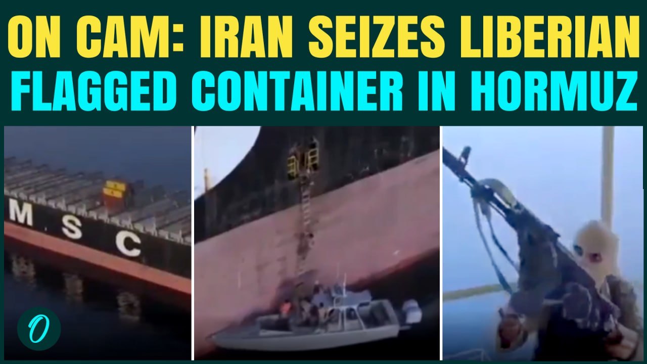 Iran SEIZES Greek Vessel In Hormuz As IRGC Locks Down Shipping Lane, FLEXES Control | WATCH