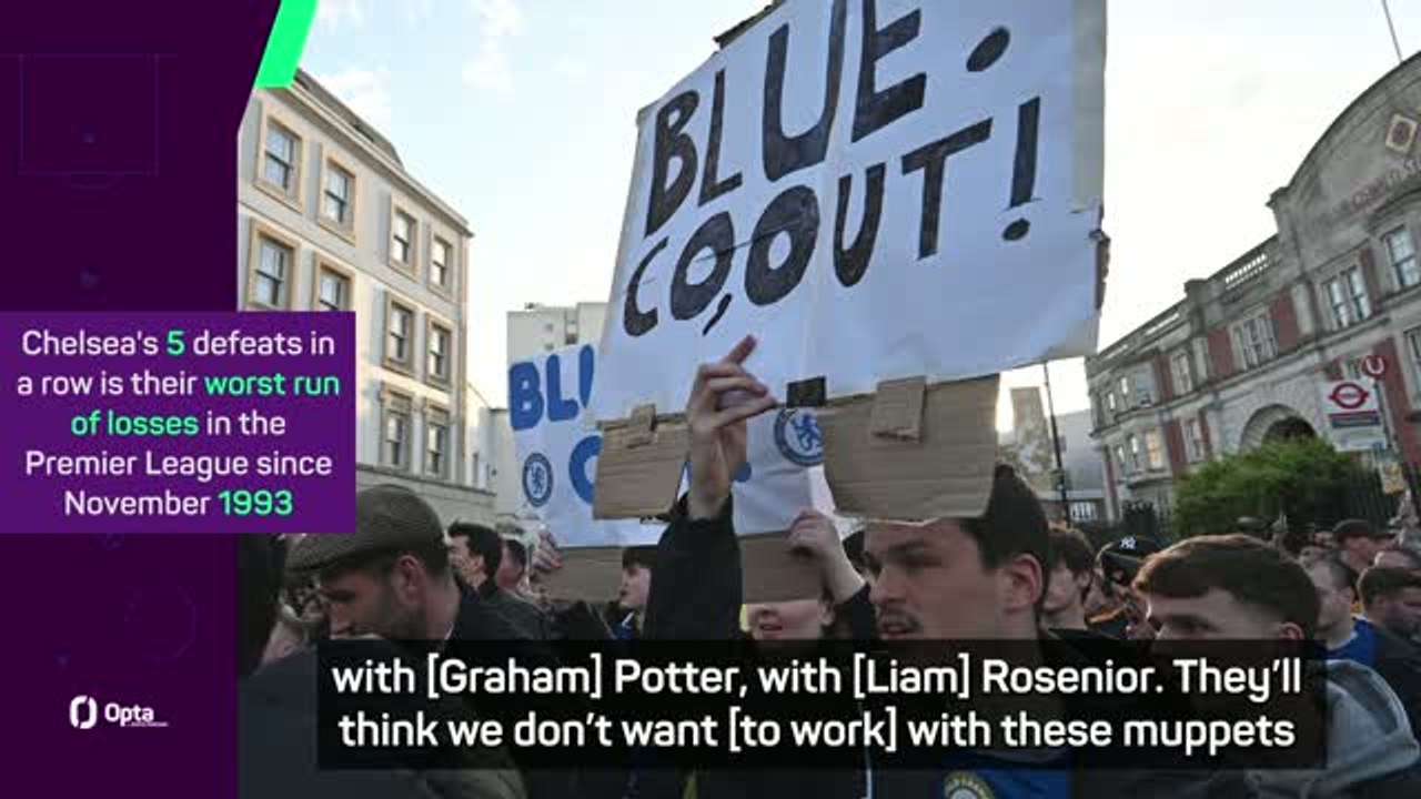 Who'd work for 'muppet' owners? Chelsea fan slams club after Rosenior sacking