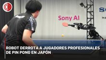 Robot desafía a la élite del tenis de mesa: IA y agilidad extrema