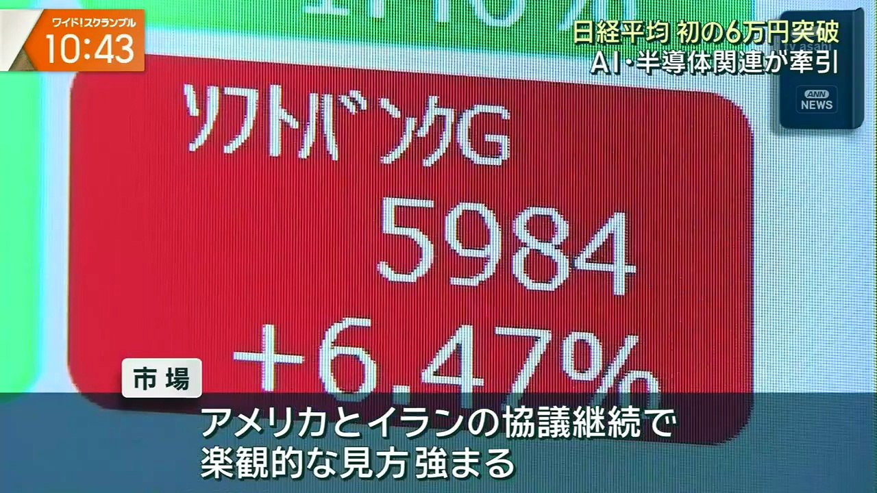 大下容子ワイド!スクランブル  動画　2026年04月23日  バラエティ 動画 サイト