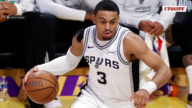 L'ailier des San Antonio Spurs Keldon Johnson a été nommé meilleur 6e homme de la saison en NBA - Basket - NBA - Spurs
