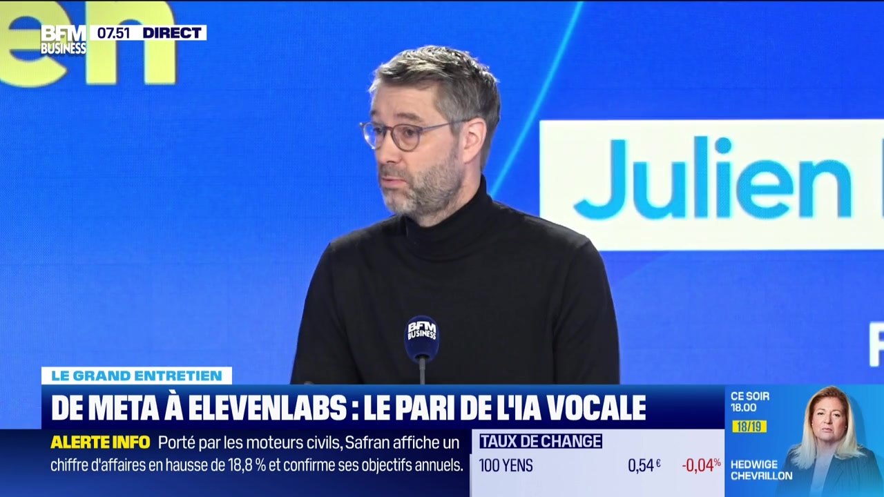 Le Grand entretien : ElevenLabs clone des voix grâce à l'IA - 23/04