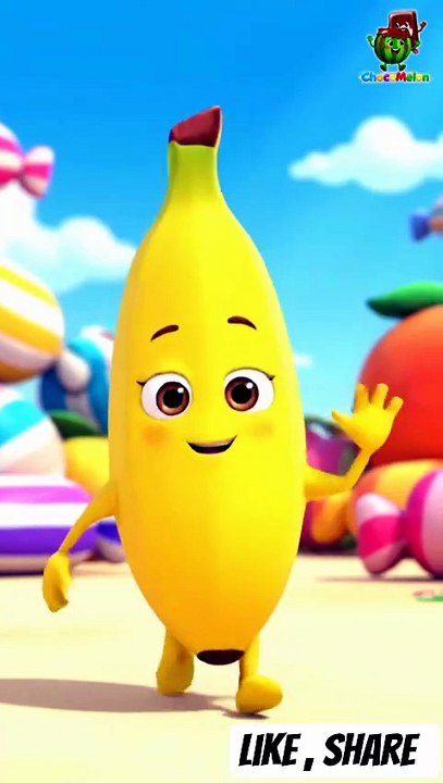 Banana Benefits for Kids  _ Healthy Fruit #shortsSweet #viral #viral #cartoon #shorts