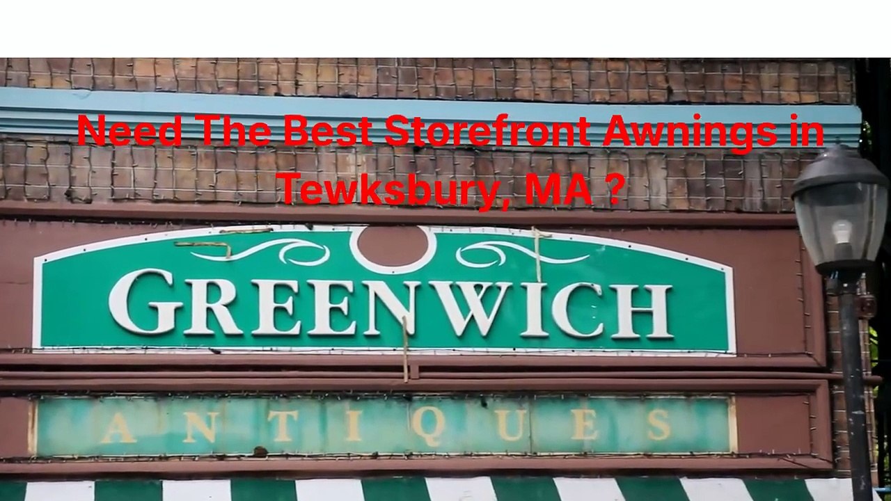 Metro Sign and Awning : Storefront Awnings in Tewksbury, MA