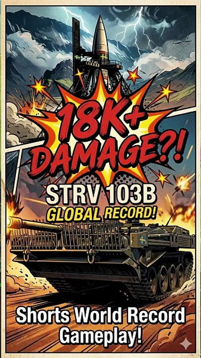 Strv 103B 18.4K DMG, 3 frags