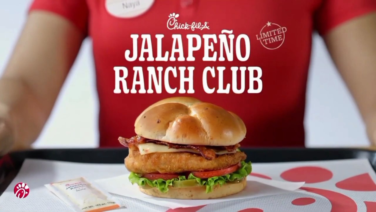 Chick-fil-A Jalapeño Ranch Club Commercial (2026 - USA)