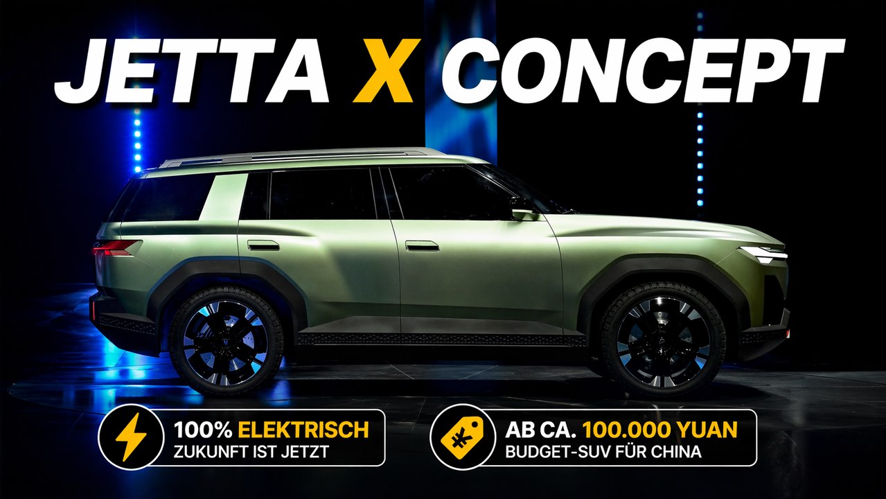 VW JETTA X Concept auf der Auto China 2026 erstmals gezeigt