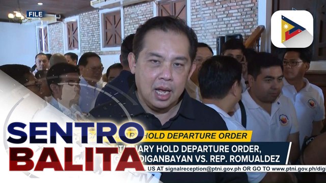Precautionary Hold Departure Order, inilabas ng Sandiganbayan vs. Rep. Romualdez; kampo ni Romualdez, nilinaw na nananatili sa bansa ang kongresista