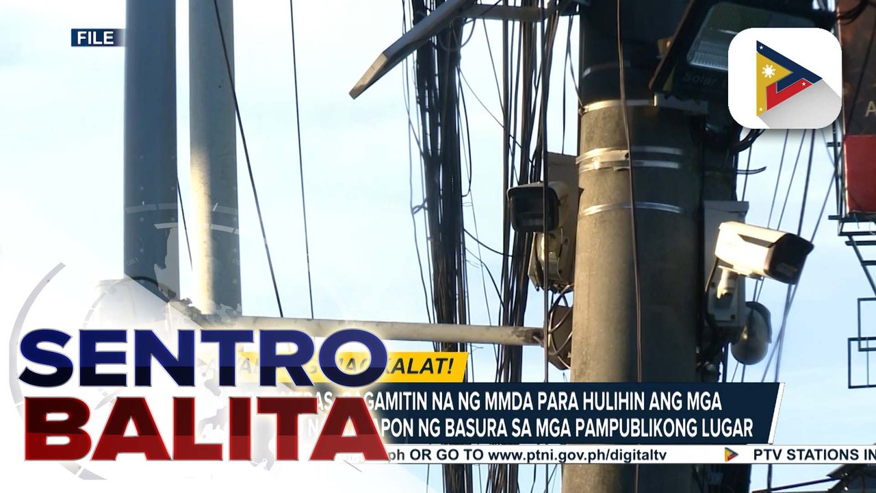 NCAP cameras, gagamitin na ng MMDA para hulihin ang mga nagkakalat o nagtatapon ng basura sa mga pampublikong lugar