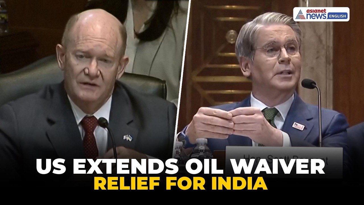 Bessent Extends Russian Oil Waiver After Global Pressure, Relief for India