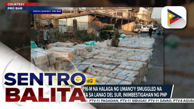 Nasa likod ng higit P16M na halaga ng umano'y smuggled na sigarilyo na nakumpiska sa Lanao del Sur, iniimbestigahan ng PNP