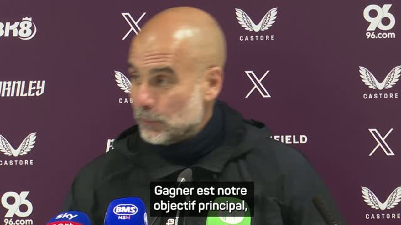 Man. City - Guardiola parle du talent de Cherki et de la pression après la victoire contre Burnley